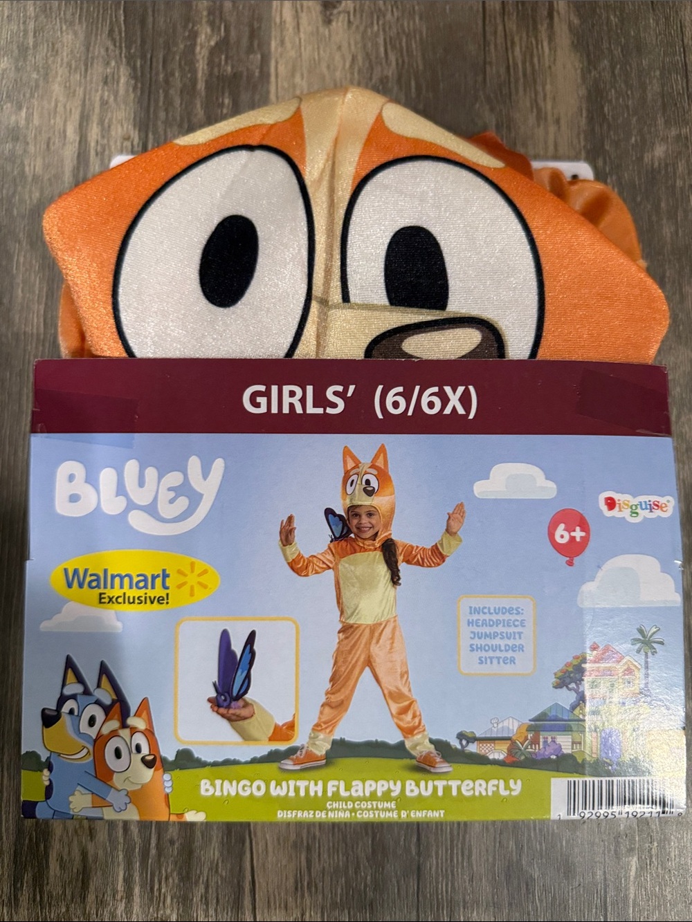 Bluey Bingo With Flappy Butterfly Girls Halloween Costume